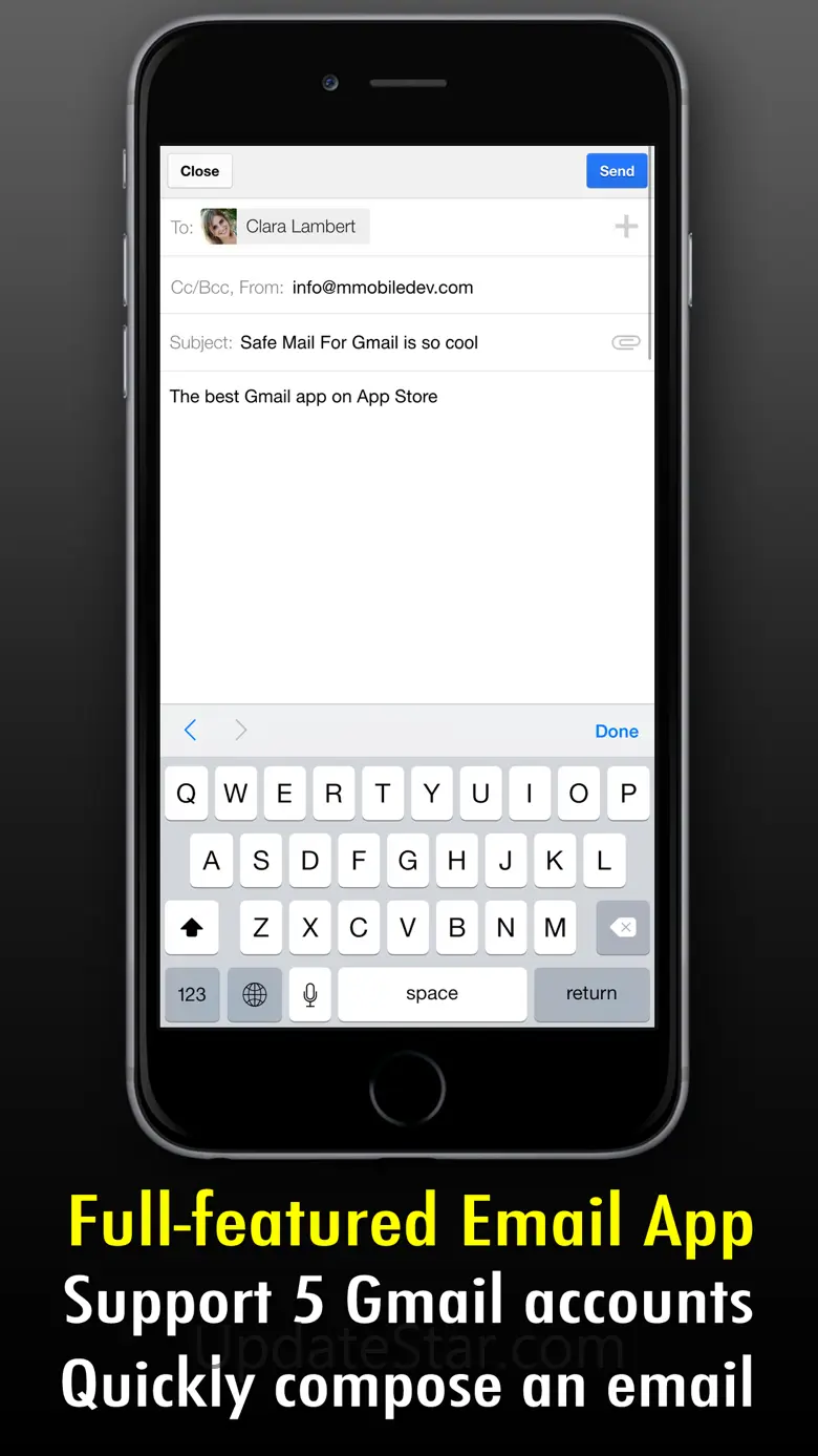 Safe Mail for Gmail : secure and easy email mobile app with Touch ID to access multiple Gmail and Google Apps inbox accounts 6.0