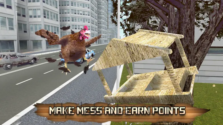 Crazy Chicken Simulator 3D: Farm Escape 1.0