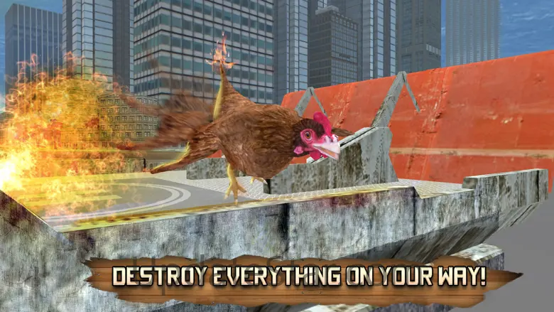 Crazy Chicken Simulator 3D: Farm Escape 1.0