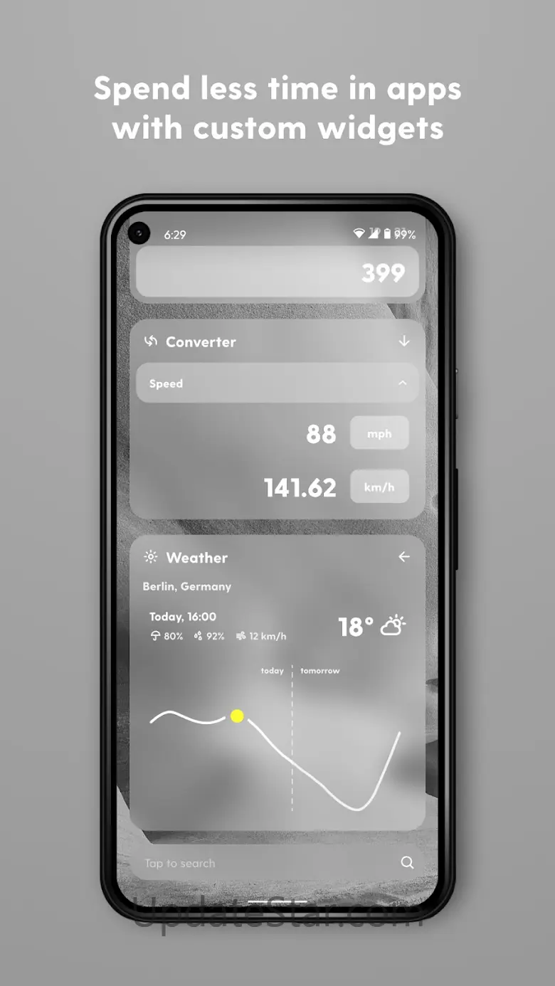 Ratio: Productivity Homescreen 6.3.6