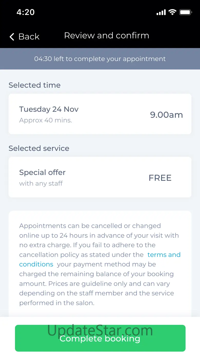 Salon Spa W App 3.4.0