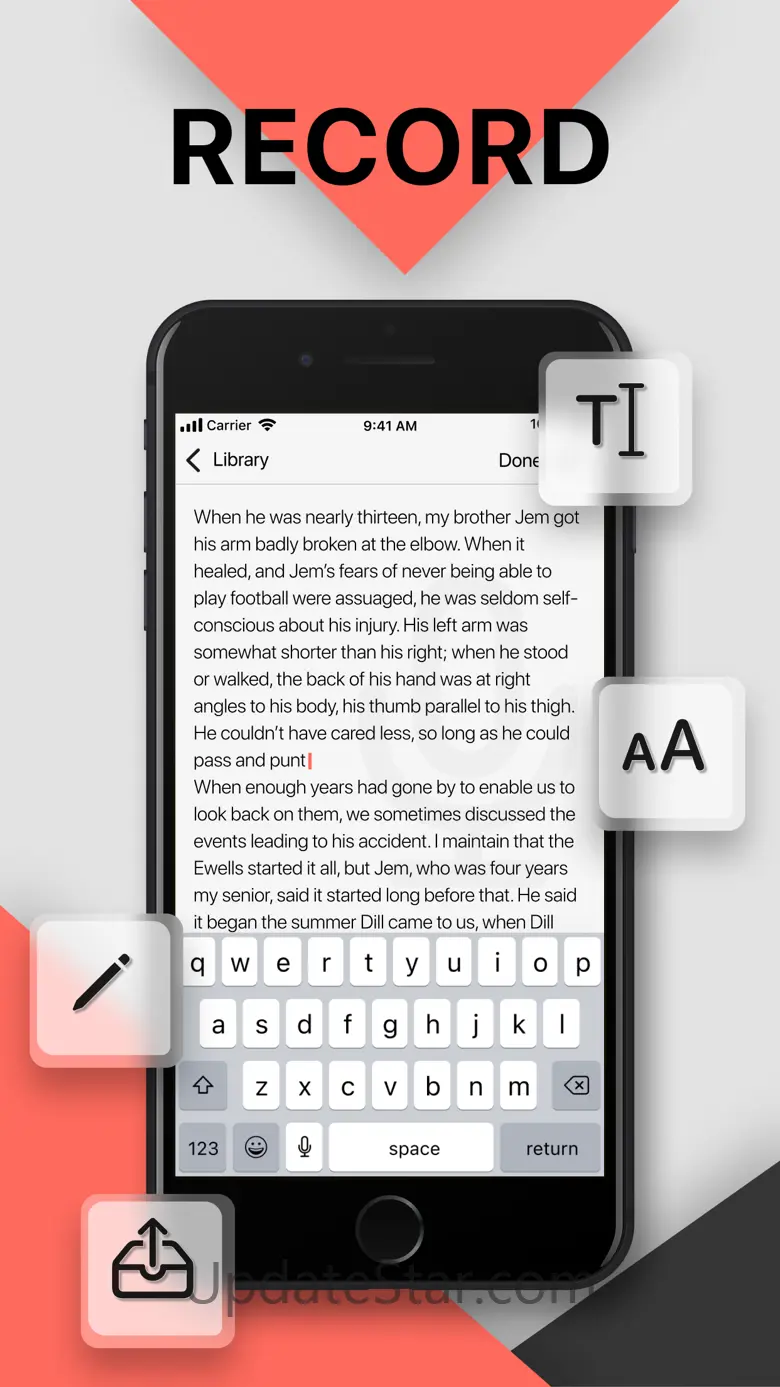 Voice to Text: Live Transcribe 1.1