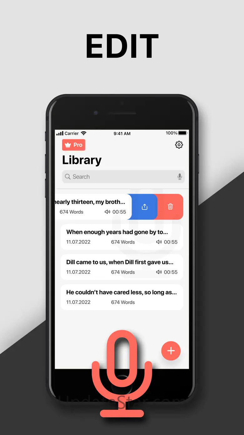 Voice to Text: Live Transcribe 1.1