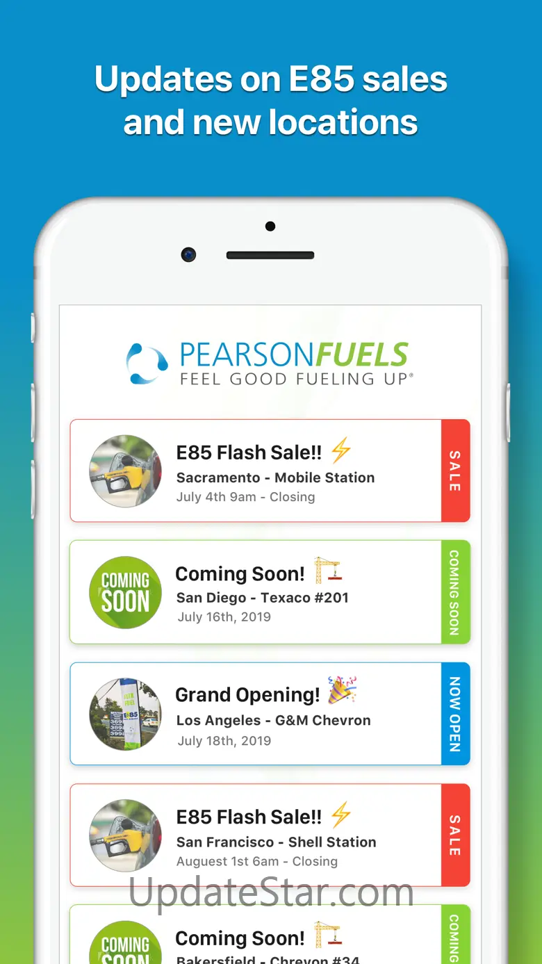 Pearson Fuels - E85 Stations 3.0.3
