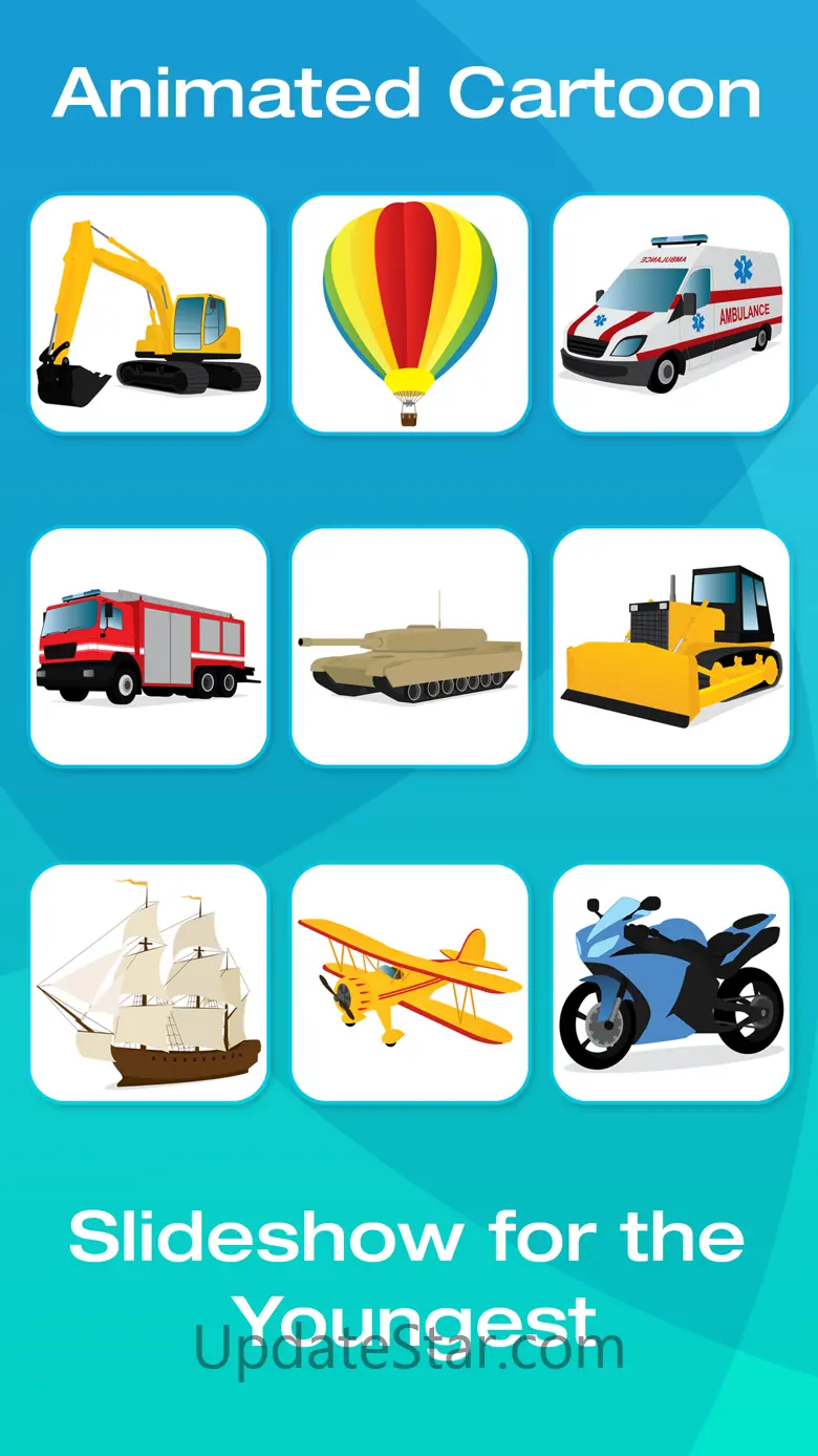 Vehicle Flashcards for Kids, Babies or Toddlers 3.0