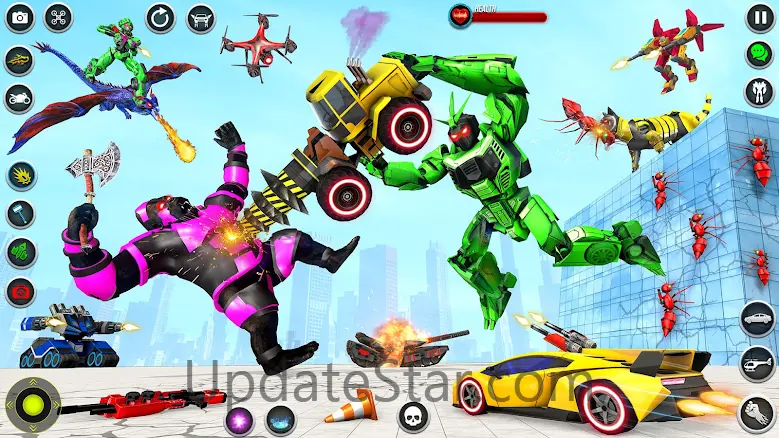 Dino Robot - Car Robot Games 4.8