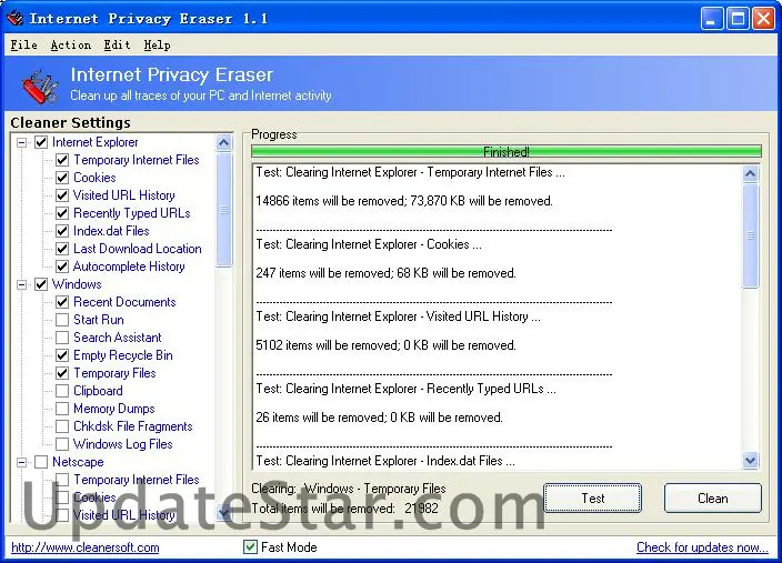 Internet Privacy Eraser 2.0