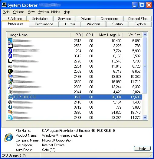 System Explorer 7.0.0