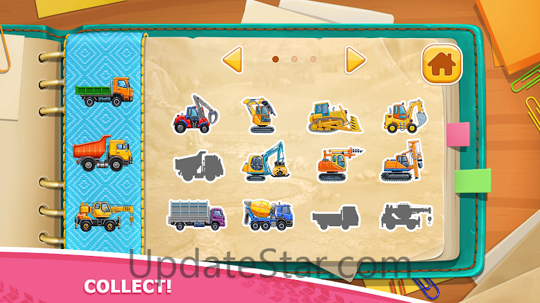 Kids truck games Build a house 1.0.7