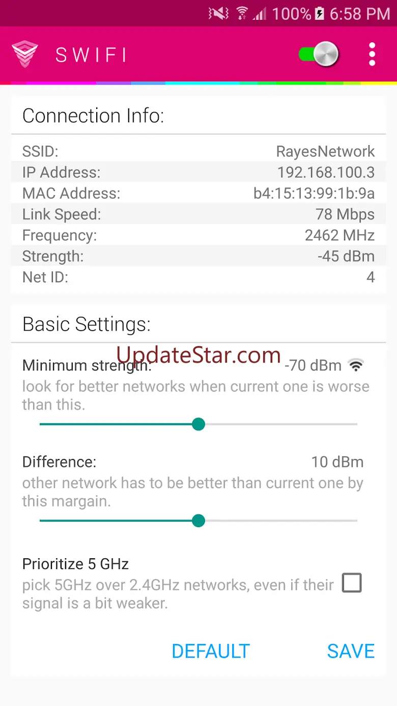 SWIFI Auto Switch nearest WiFi 1.4
