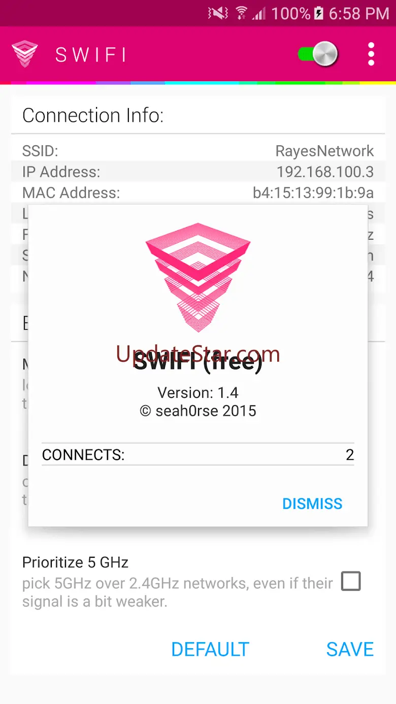 SWIFI Auto Switch nearest WiFi 1.4