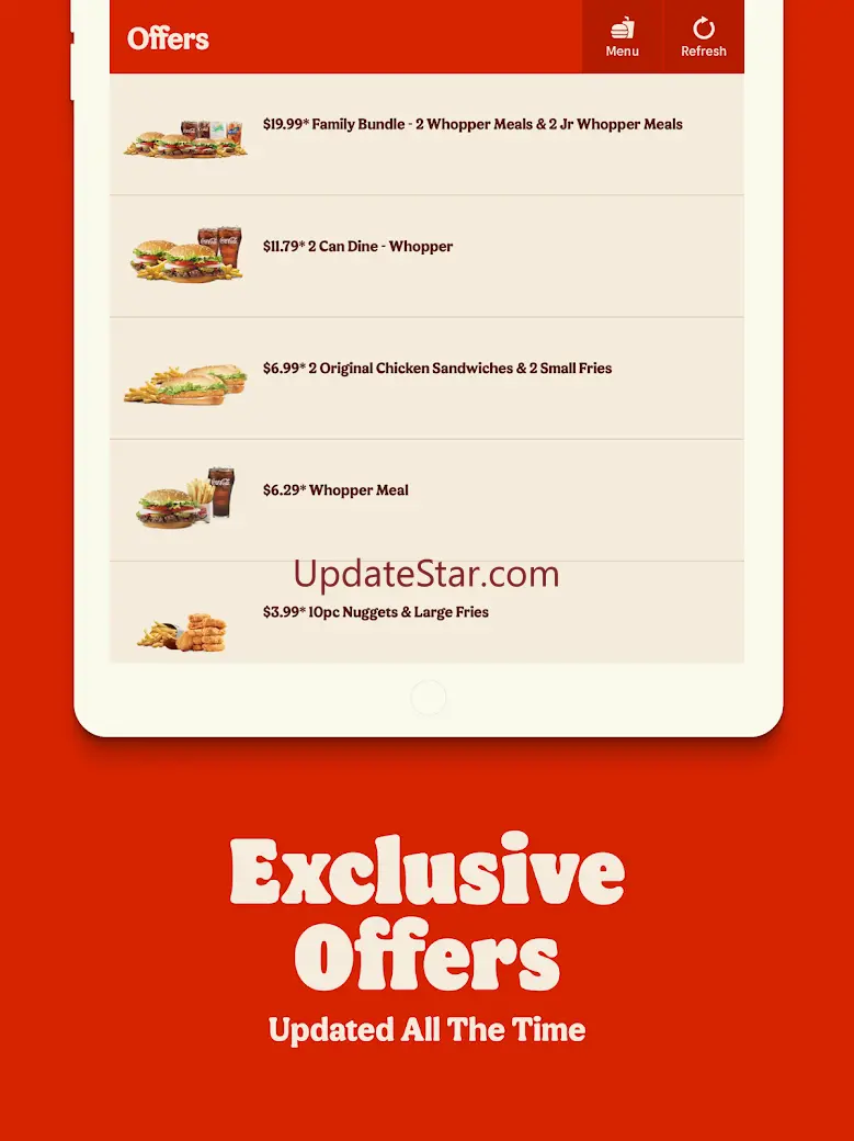 BURGER KING Canada 7.48.0