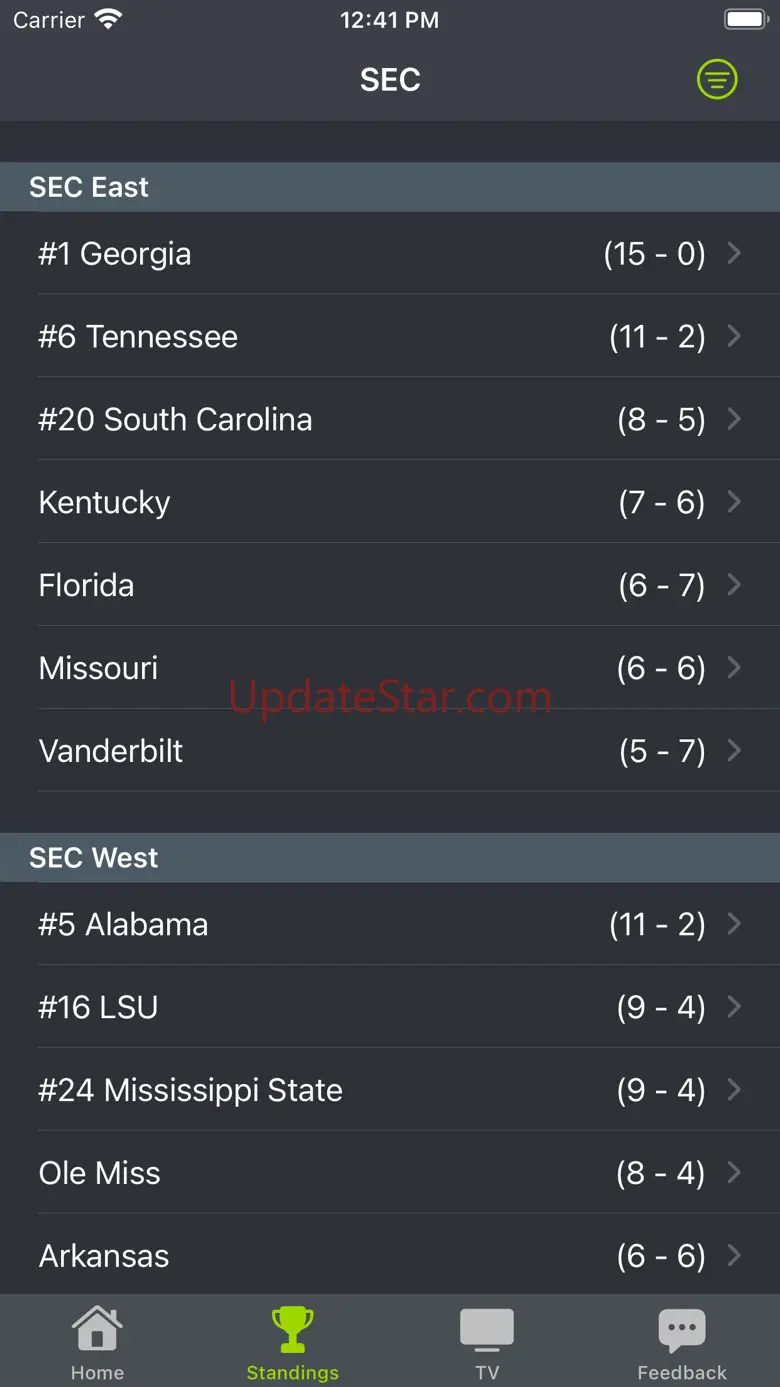LSU Football Schedules 5.2.0