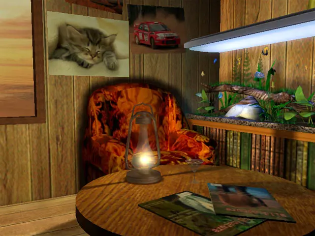 3D Bungalow Aquarium Screensaver 1.1