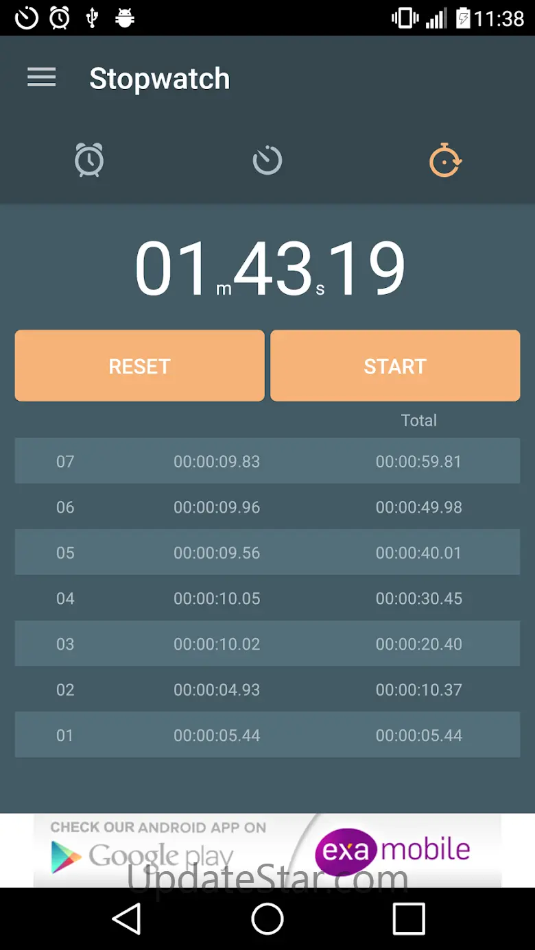 Alarm Clock Timer & Stopwatch 1.2.01