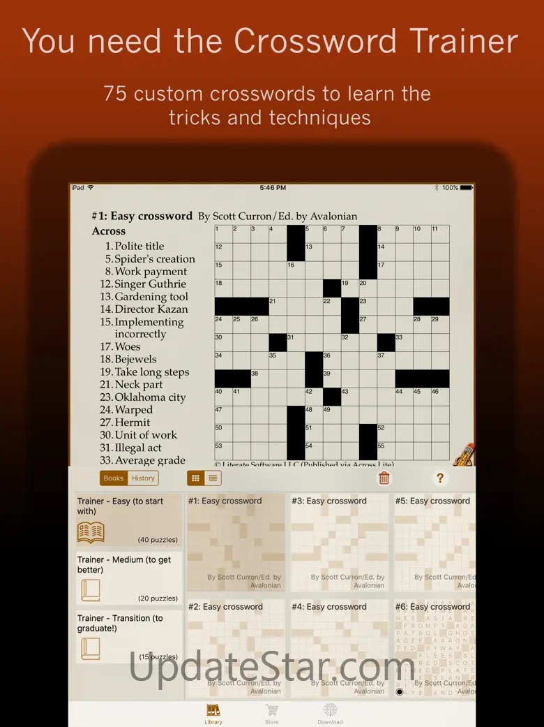 Across Crossword Trainer 4.1.2