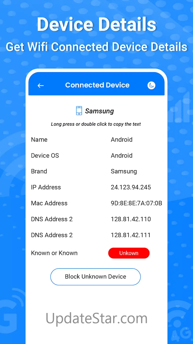 Internet Fast Speed Test Meter 1.77