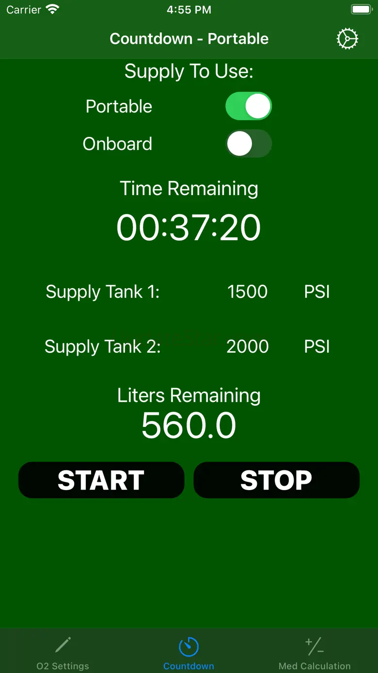 Oxygen Calculation Tool 1.4