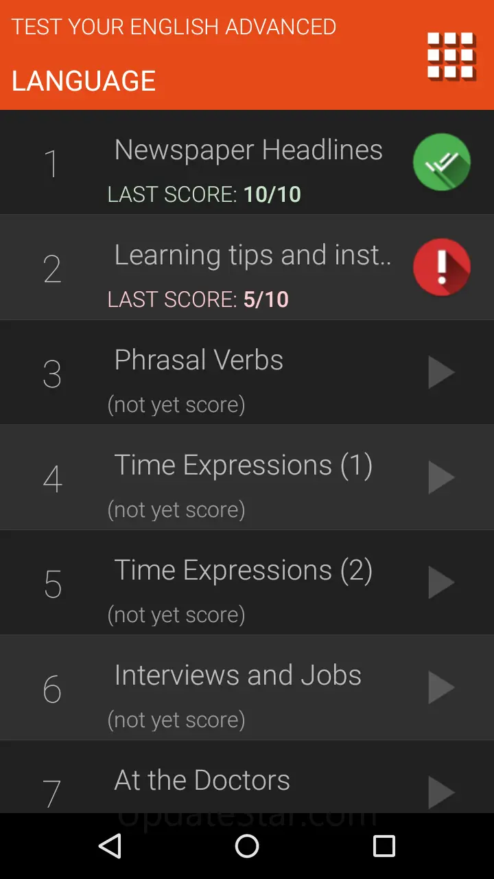 Test Your English III. 1.3.4