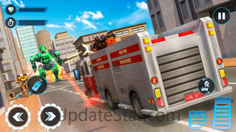 Fire Fighting Robot Transform 1.4