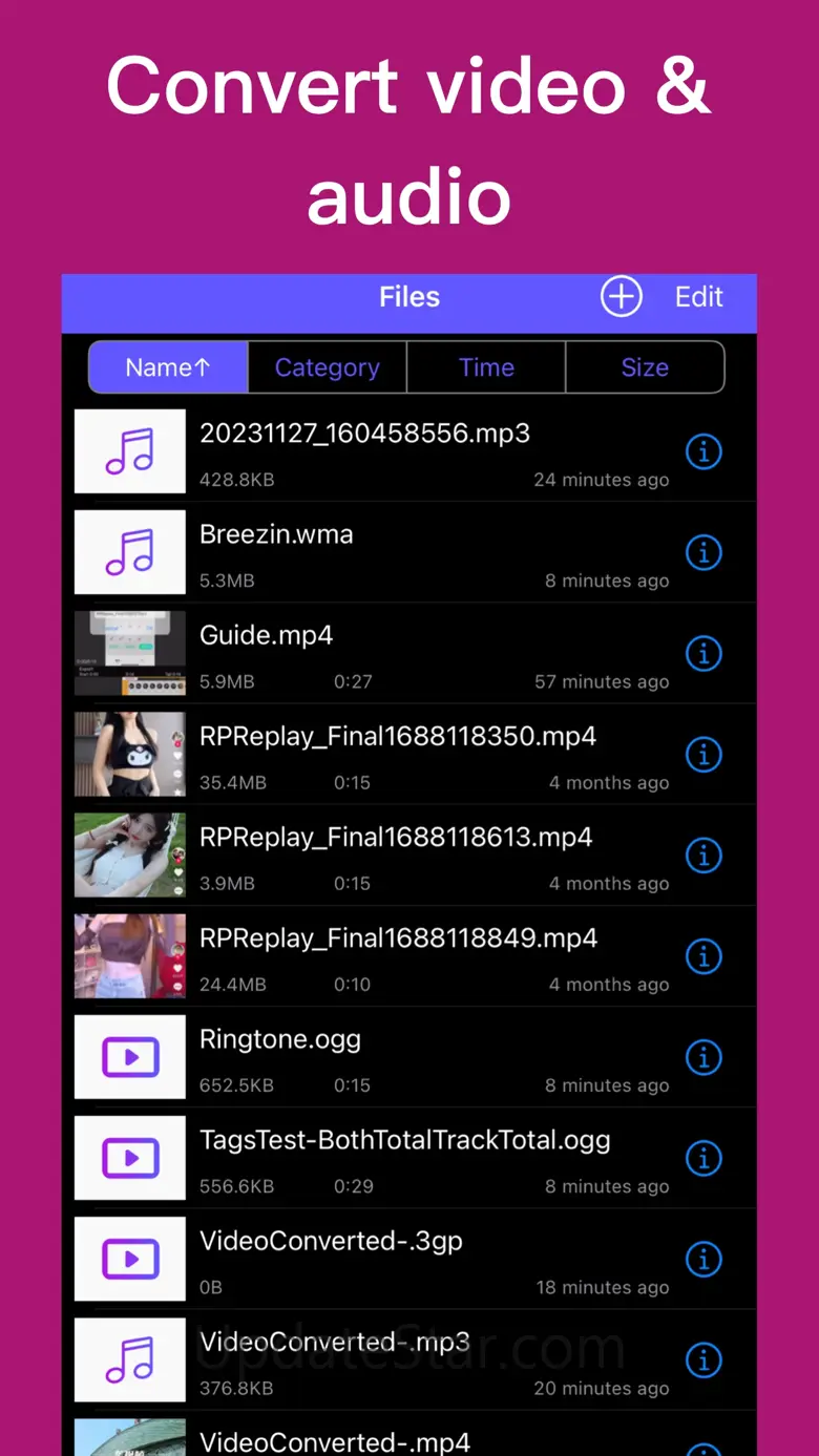 iConverter -video to mp3 music 1.8