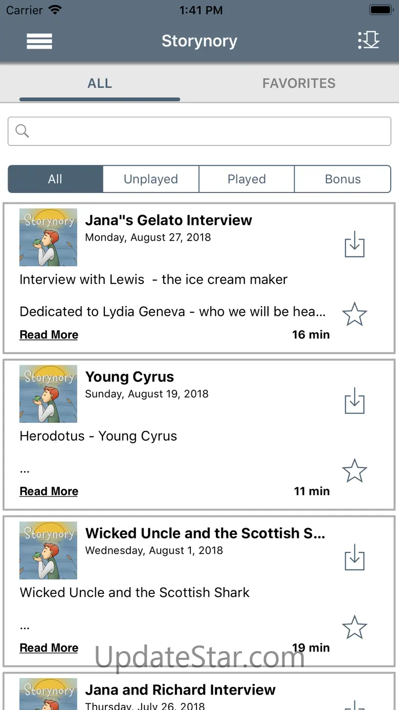 Storynory - Audio Stories 2.5.102