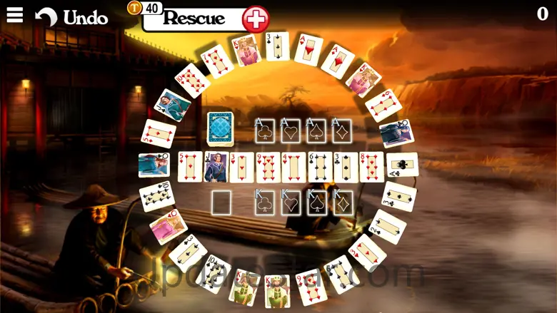 Hardwood Solitaire IV