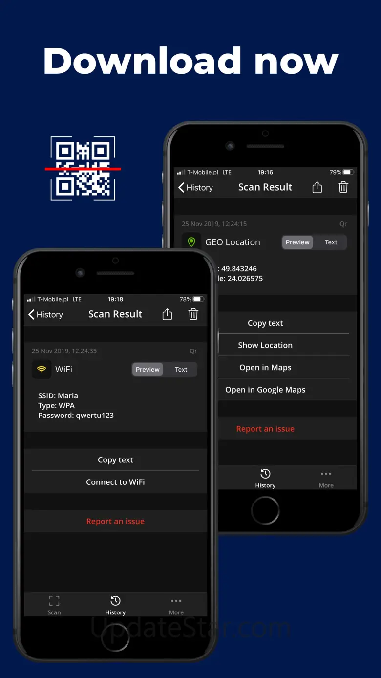 Scanner app: QR Code Reader 2.2.0