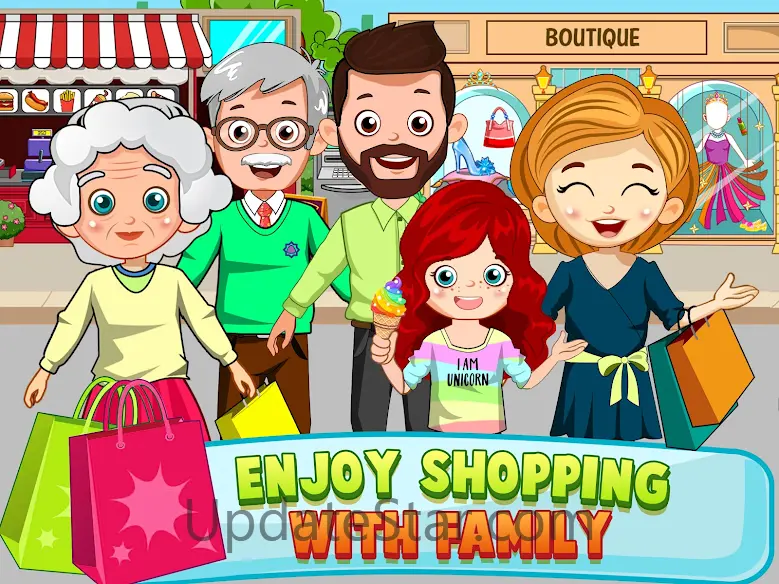 Mini Town Kids Shopping Stores 1.4