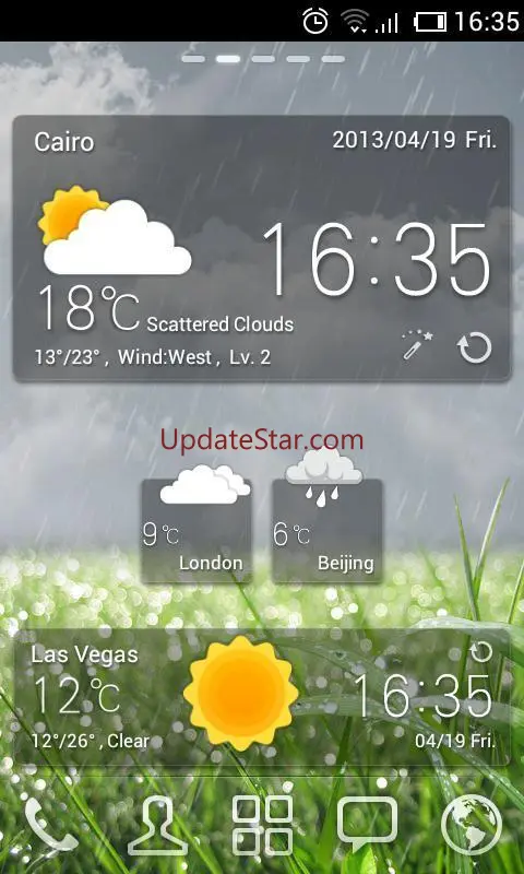 BlackTransparent GO Widget 1.3