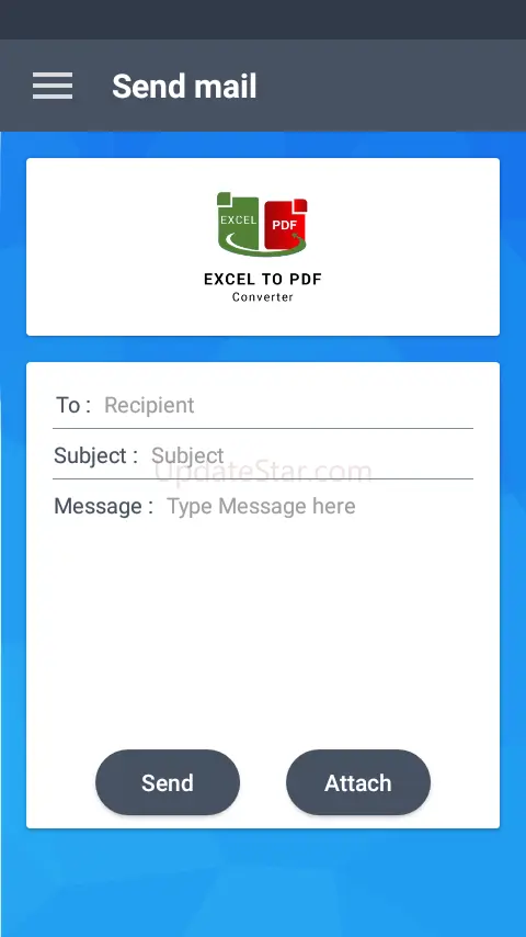 Excel to PDF Converter : xls 21.3