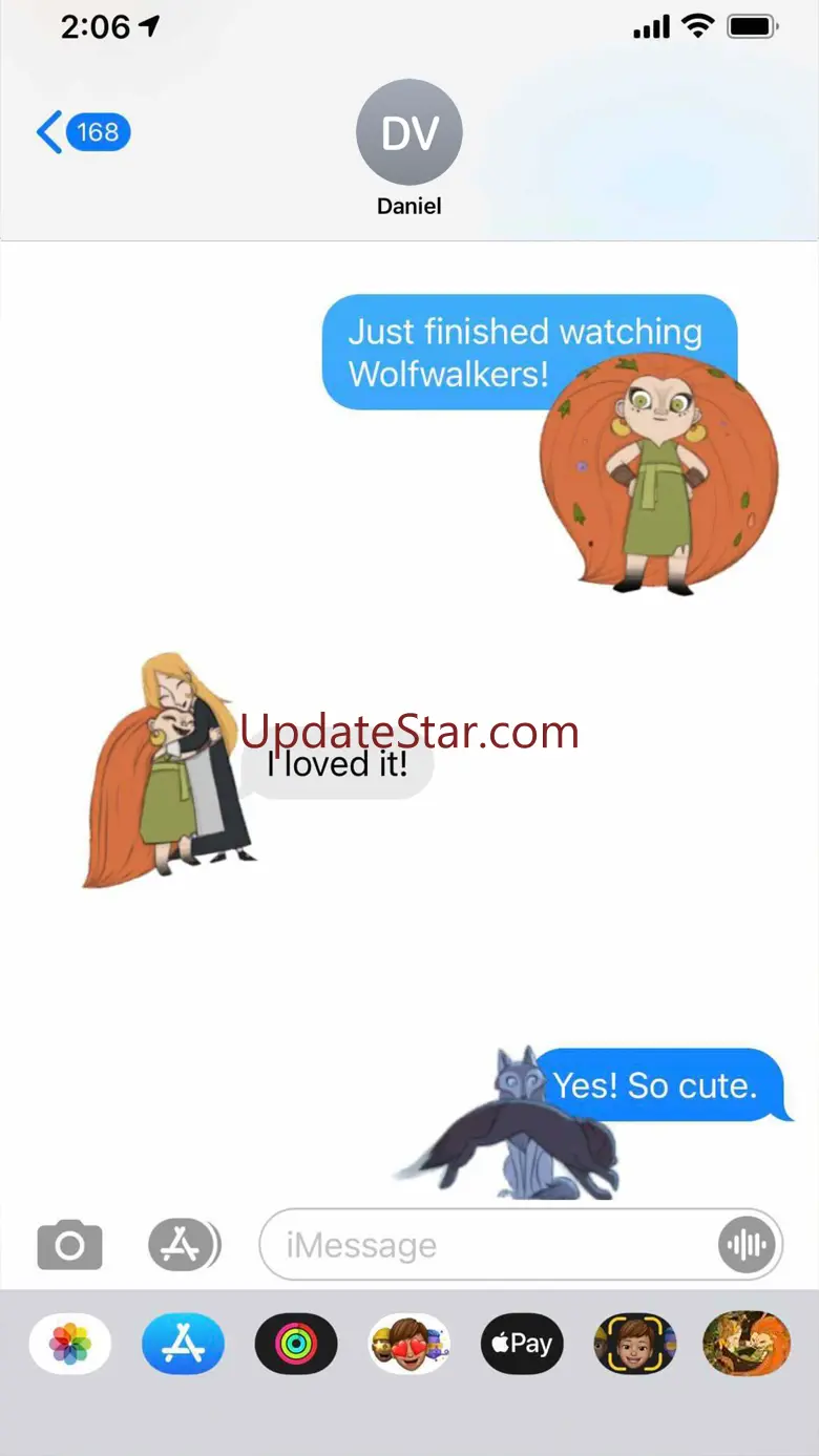 Wolfwalkers Stickers Apple TV+ 1.0
