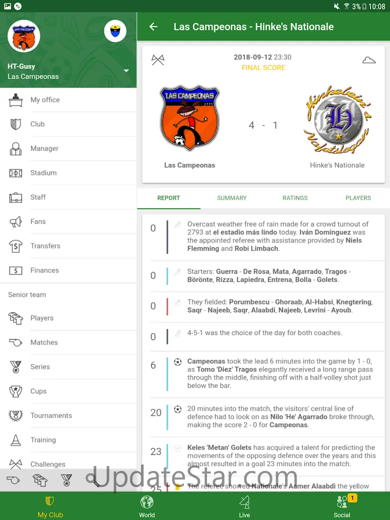 Hattrick Football Manager Game 4.37.1