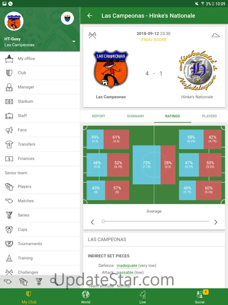 Hattrick Football Manager Game 4.37.1