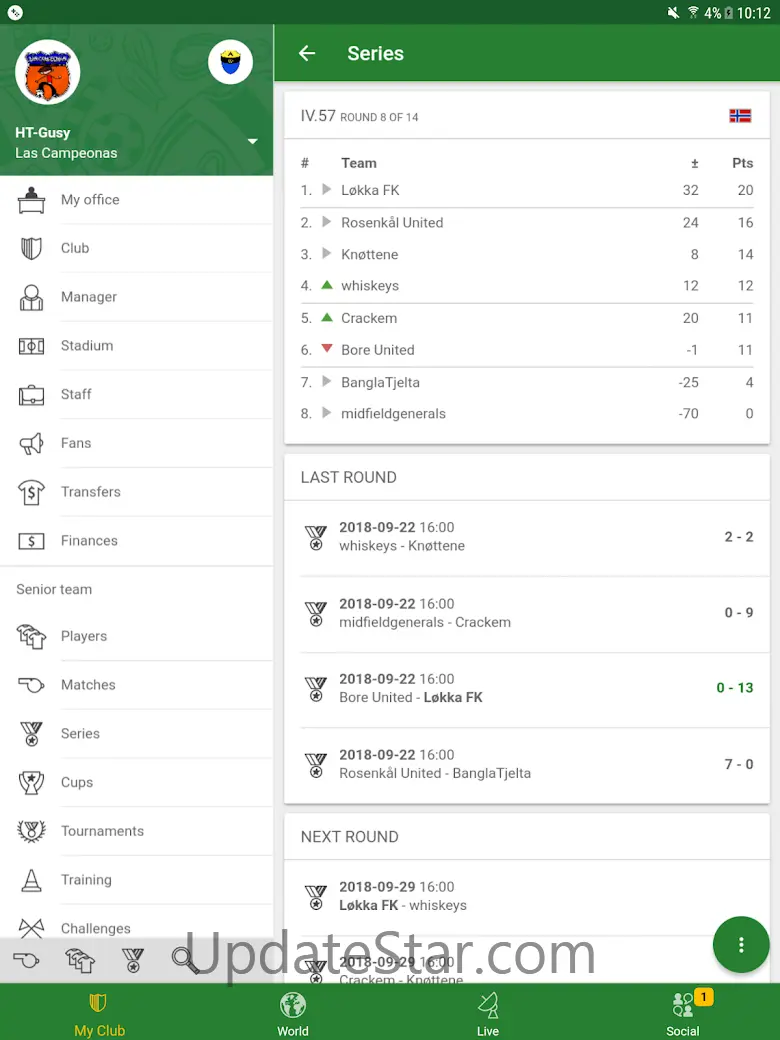 Hattrick Football Manager Game 4.37.1