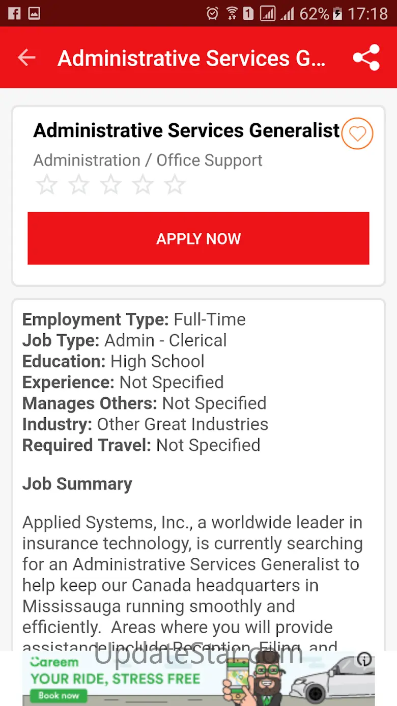 Jobs in Canada 5.8