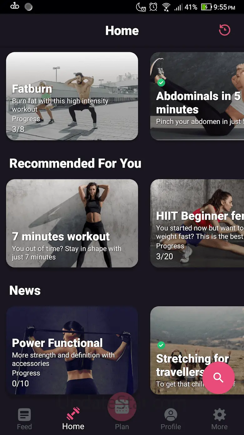 Workout - Daily exercise 2.1.4