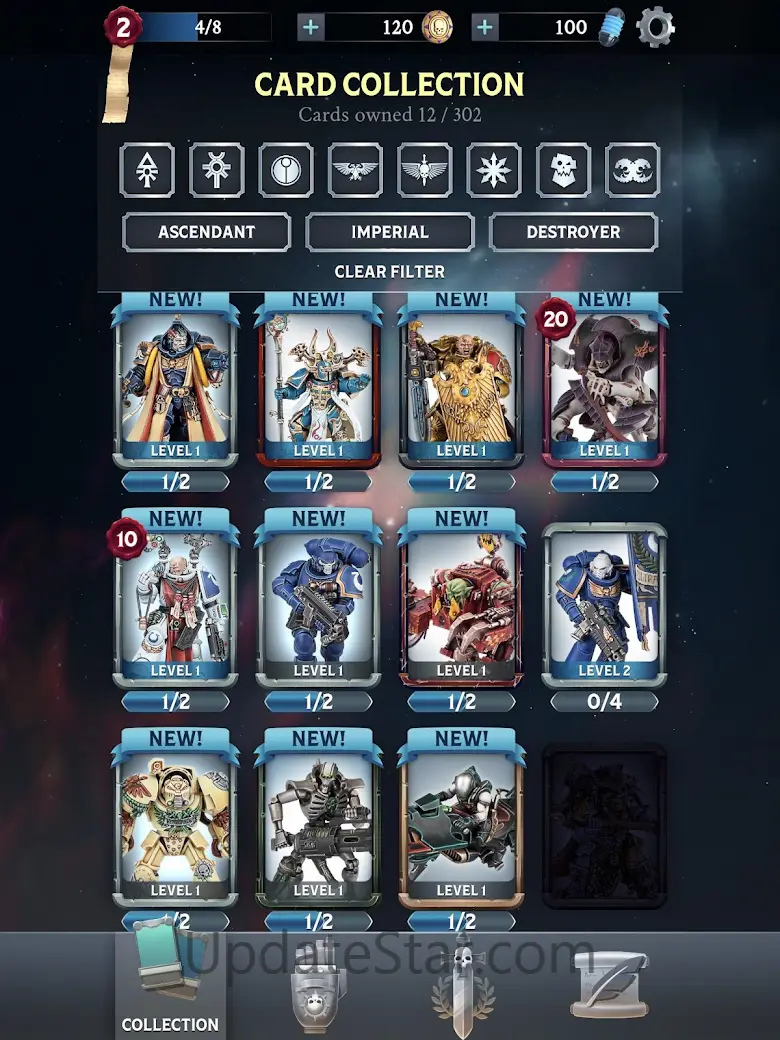 Warhammer Combat Cards - 40K 39.7