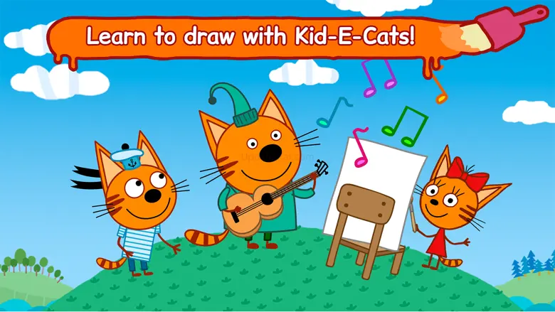 Kid-E-Cats Coloring Book Games 1.8.0