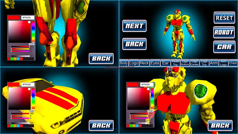 Multi Jet Car Robot Game 1.8