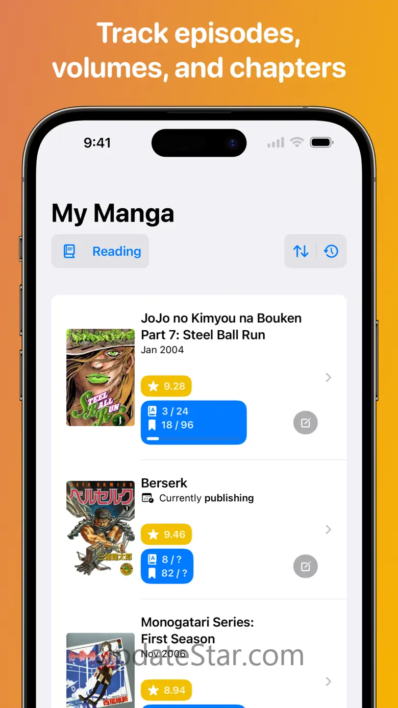 ManGo - Anime & Manga Tracker 4.8