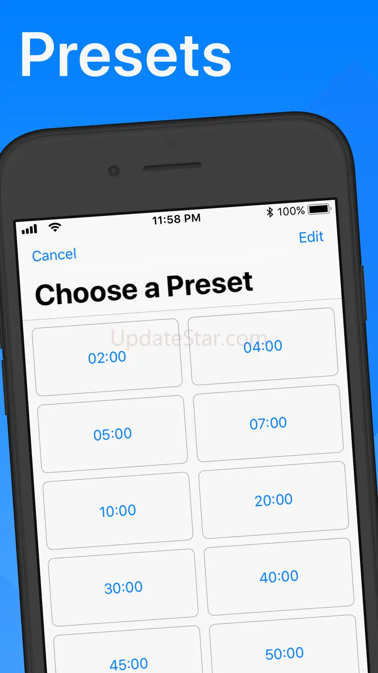 Timer for Rehearsal/Live: Fin 6.4
