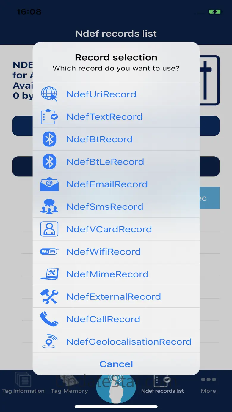 NFC Tap 7.5