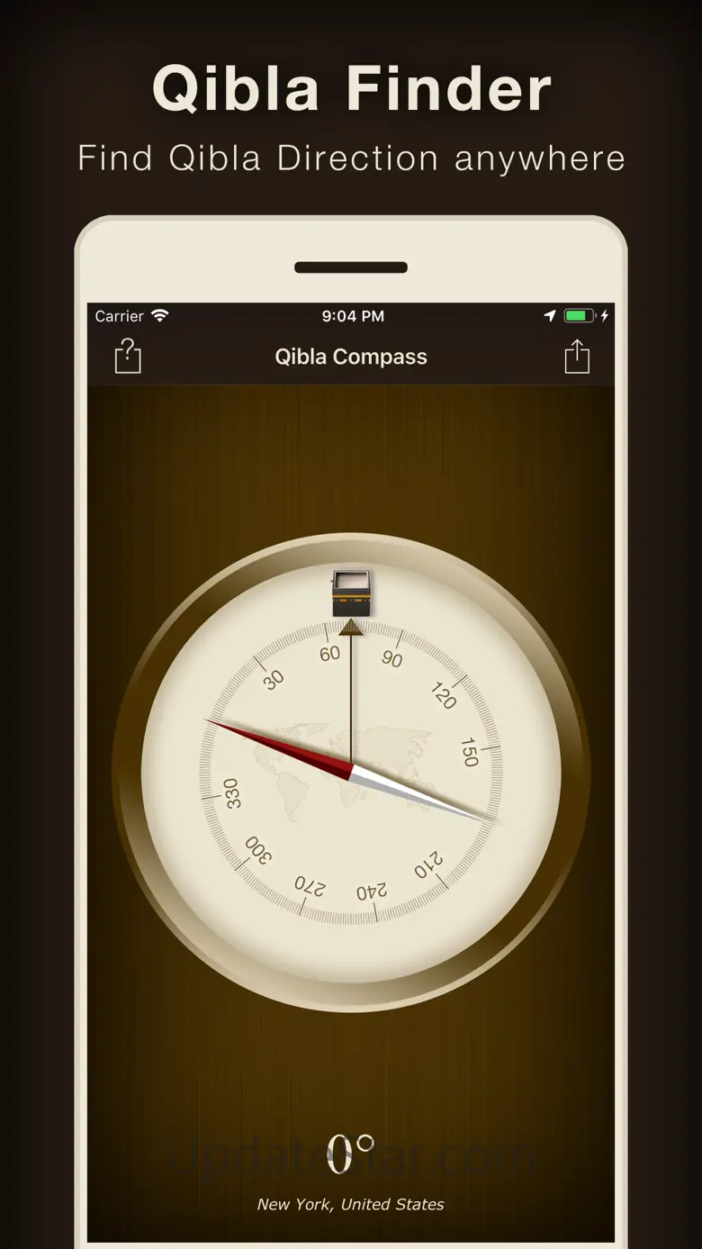 Qibla Compass (Kaaba Locator) 3.4