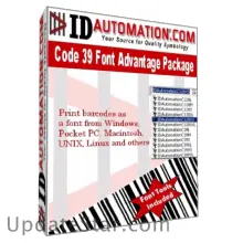 IDAutomation Code39 Barcode Font for MAC 13.9