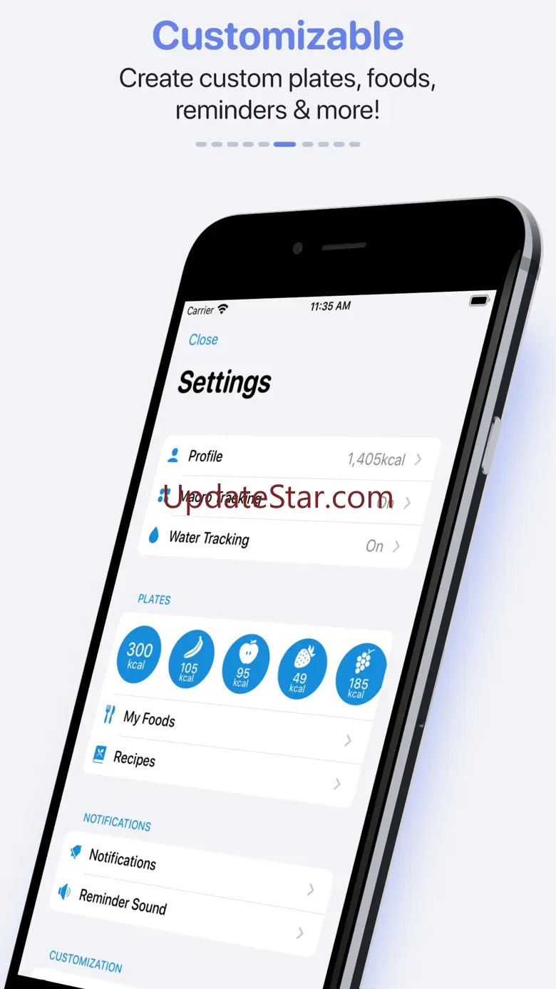 Calory: Calorie Counter Macros 2.4.8