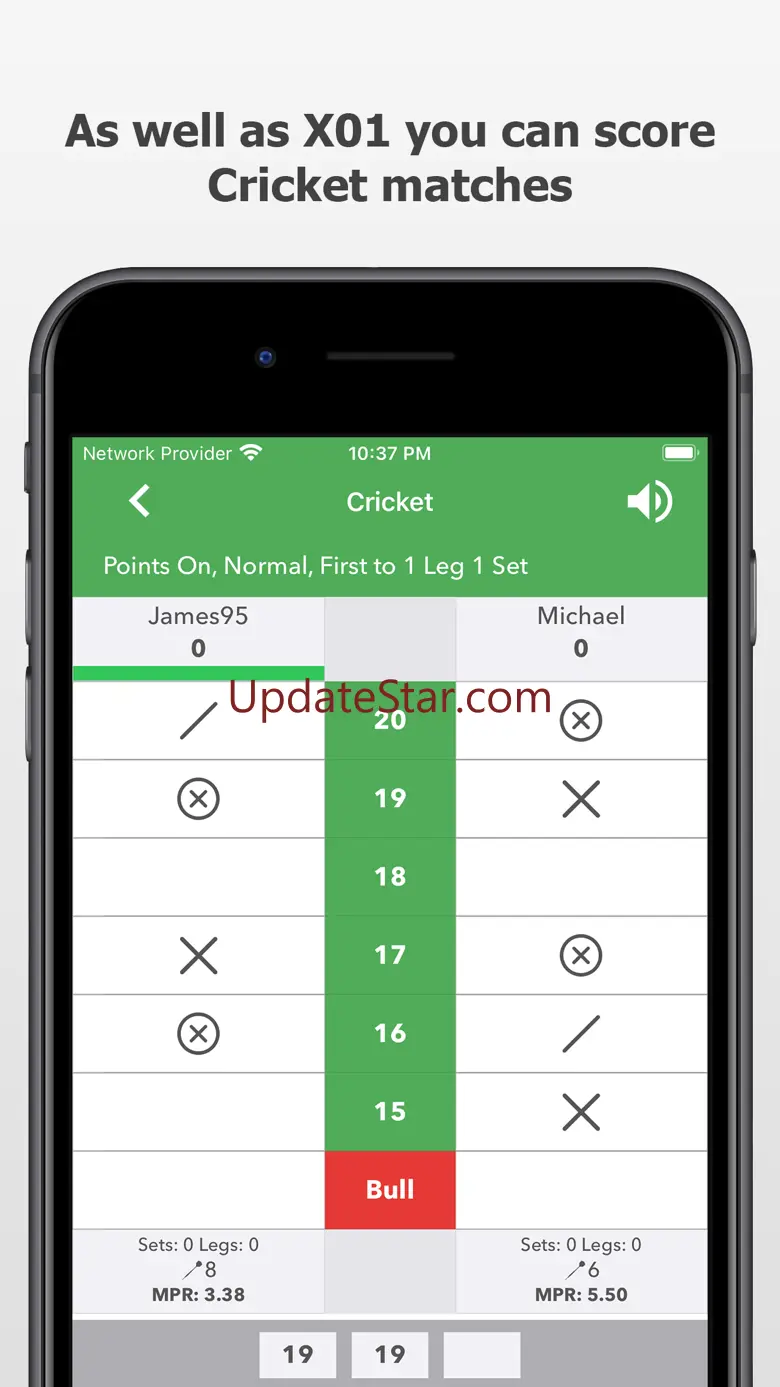 Darts Scoreboard: Scorekeeper 2.4
