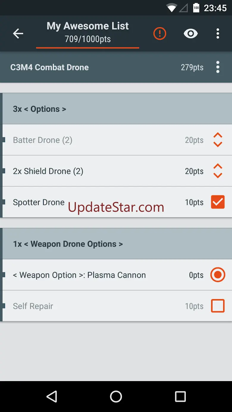BattleScribe Army List Builder 2.03.27
