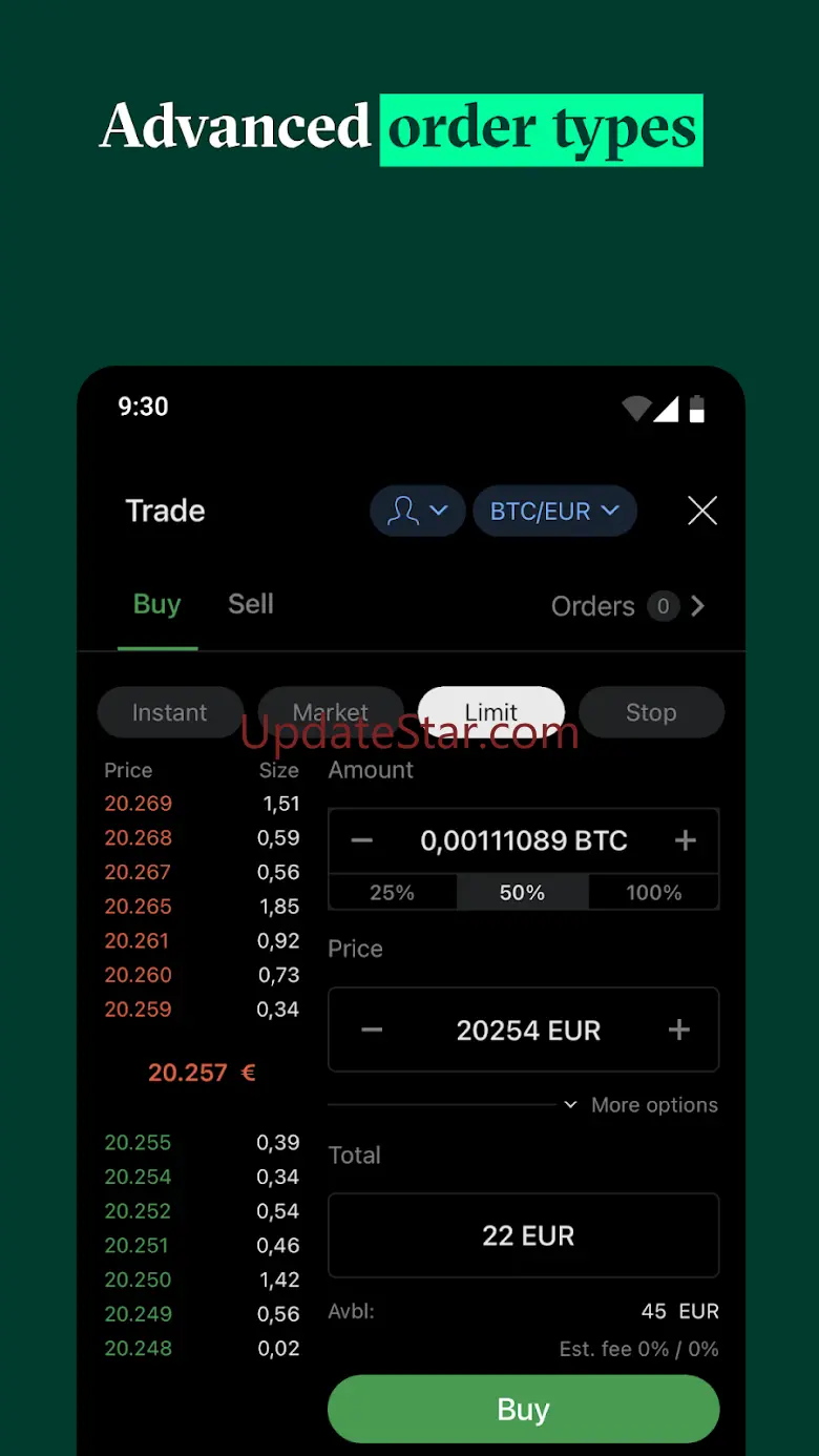 Bitstamp Pro: Trade Crypto BTC 3.19