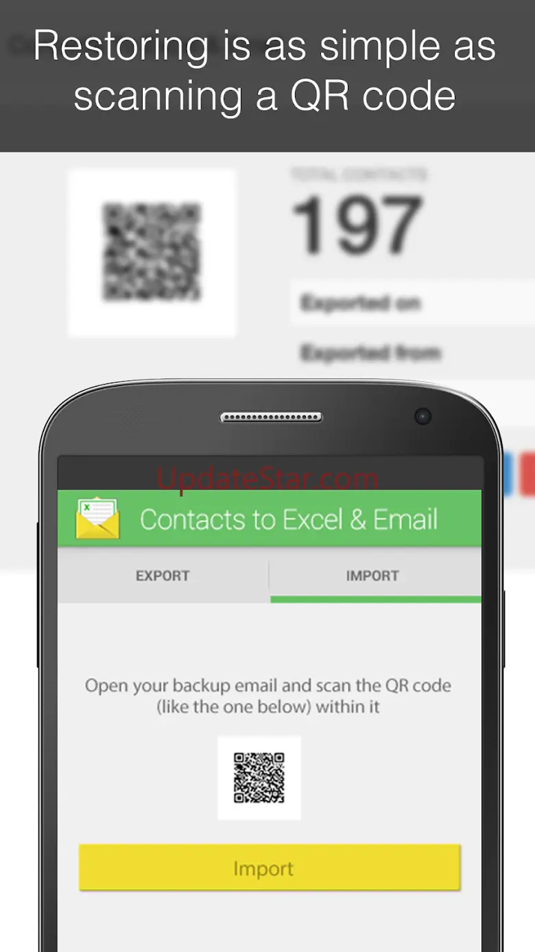 Contacts Backup Excel & Email 2.4.6